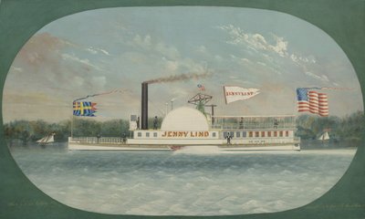 Steamboat Jenny Lind by James Bard